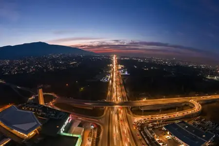 Bulgarien Autobahnnetz und Vignetten-System