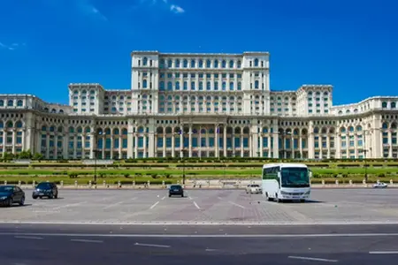 Reisemöglichkeiten auf der Autobahn in Rumänien