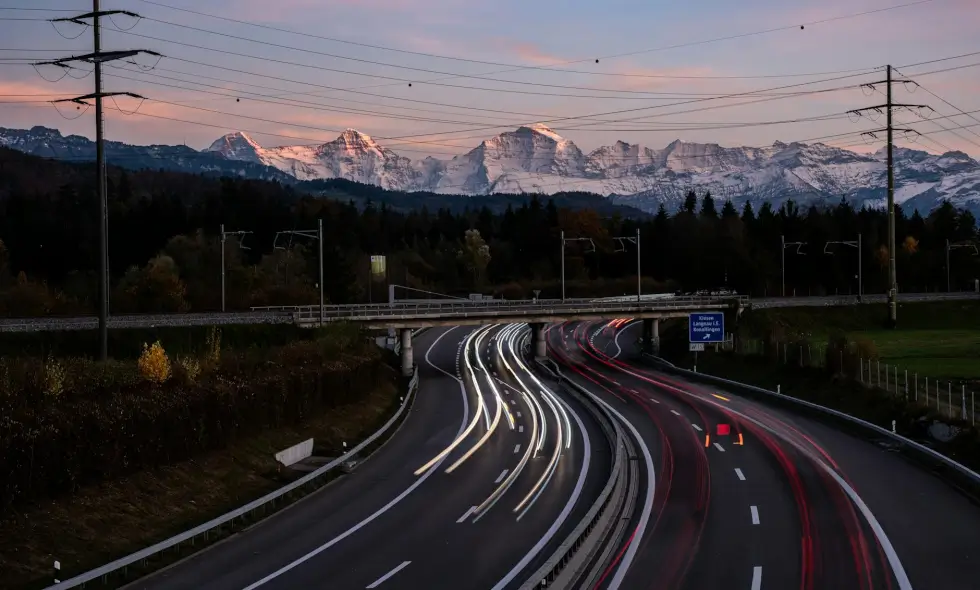 Système de transport suisse et achat de vignette